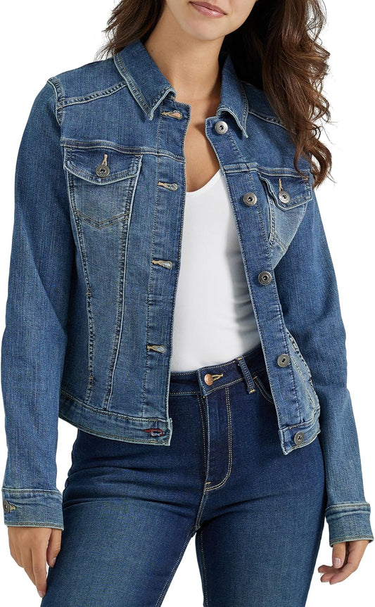 Womens Stretch Denim Jacket